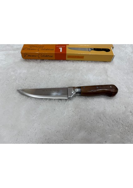 Sürmene Kasap Bıçak No:1 El Yapımı – Dövme Çelik & Usta Işçilikli