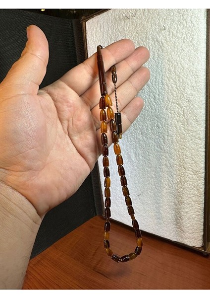 AKRİLİK TESBİH MERMİ KESİM YENİ MODEL AÇIK KAHVERENGİ HEDİYE T-295 modelleri