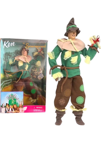 Wizard Of Oz Scarecrow 25816 1999 (Oz Büyücüsü™ Filmindeki Korkuluk™ Rolündeki Ken)
