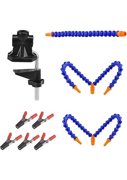 Helping Hands Lehimleme Istasyonu Masa Kelepçesi Lehimleme Istasyonu Pcb Tutucu Rc Drone Araba Modelleri Için 5 Esnek Kollu Lehimleme indirimleri