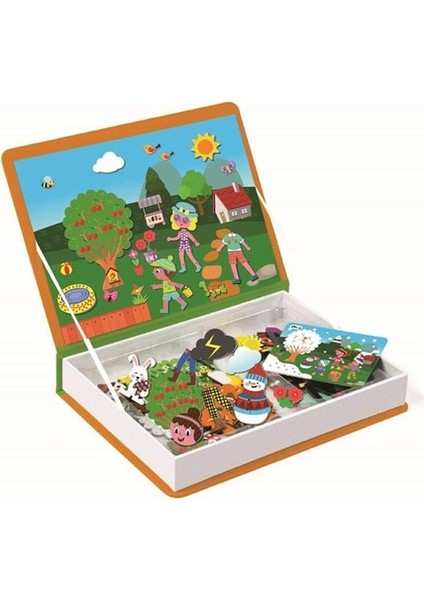 Diytoy, Manyetik Mevsimler, Magnet Hikaye Oluşturma, Eğitici Puzzle fırsatları