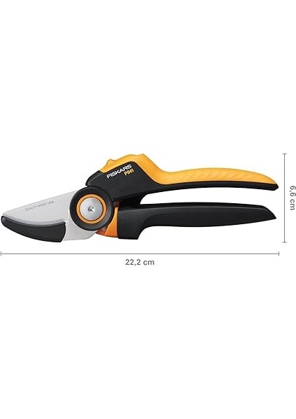 Anvil Bahçe Makası, X-Serisi Powergear, P941, Döner Sap, Kuru Dallar Için, Yapışmaz Kaplama, Paslanmaz Çelik Bıçaklar, Uzunluk: 22,2 Cm, Siyah/turuncu, 1057174 modelleri