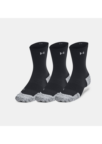Unisex Ua Ad Run Cushion 3'lü Crew Çorap 1387043-001 modelleri