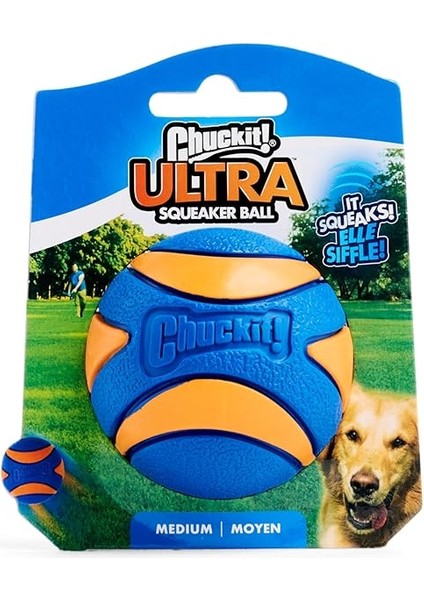 Ultra Squeaker Sesli Oyun Topu (Medium) indirimleri