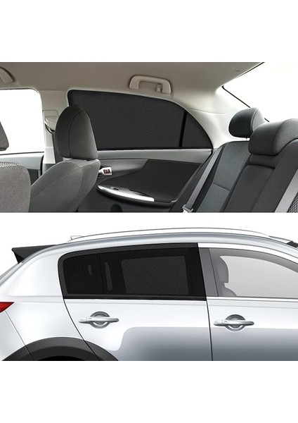 Yan Cam Perdesi, Oto Perde, Otomobil Yan Cam Güneşliği Sineklik, Araç Içi Arka Camlar Için Güneşlik, Anne Bebek Emzirme Perdesi (1)