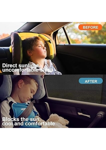 Yan Cam Perdesi, Oto Perde, Otomobil Yan Cam Güneşliği Sineklik, Araç Içi Arka Camlar Için Güneşlik, Anne Bebek Emzirme Perdesi (1) fırsatları