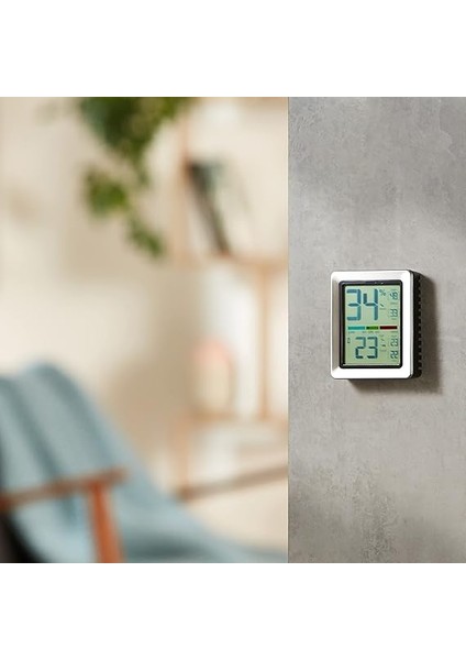 Dostmann Exacto Dijital Termo-Higrometre, 30.5047.54, Nem, Sıcaklık, Sağlıklı Yaşam Iklimi, Özellikle Hassas Sensörlü, U 74 x G 26 (48) x Y 90 mm fırsatları