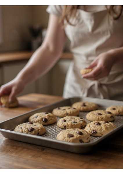 Teflon Lüx Fırın Tepsisi Büyük Boy 45*32 cm