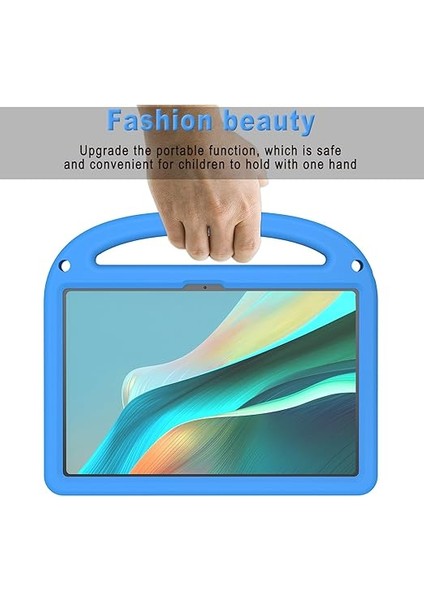 Kılıf Honor Pad 9 12.1 Inch ile Uyumlu,çocuklar Tablet Kılıfı,saplı Kavrama,hafif ve Darbeye Dayanıklı Saplı Stand Kılıf-Mavi indirimleri