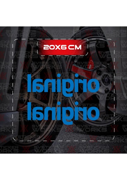 Original Yazılı Jdm Sticker Araba Laptop Motosiklet Sticker Yapışkanlı Folyo