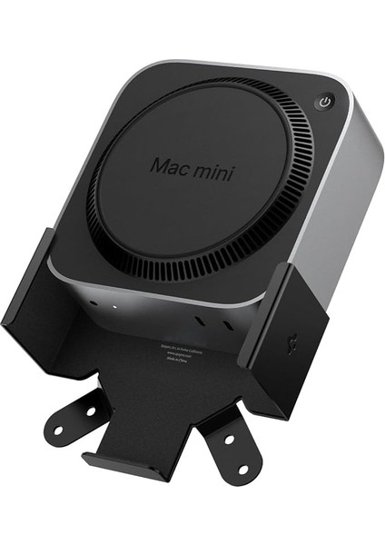 Mac Mini M4 Montaj Standı Siyah LD205 - AMP09226