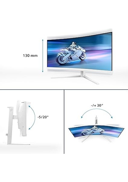 Evnia 34M2C5501A/00 34" 180Hz 1ms HDMI Dp Free Sync Premium Wqhd Va Curved Gaming Monitör indirimleri