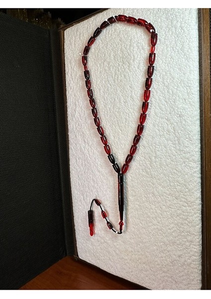 AKRİLİK TESBİH MERMİ KESİM YENİ MODEL KIRMIZI RENK HEDİYE T-296 fırsatları