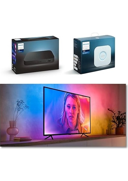 Hue Lightstrip Gradient Tv 65" Akıllı Renkli LED Şerit Aydınlatma fırsatları