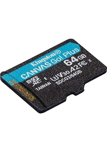 Canvas Go! Plus 64GB Microsd Hafıza Kartı, SDCG3/64GB, 170MB/S - 70MB/S Okuma - Yazma, Uhs-I, U3, V30, A2 fırsatları