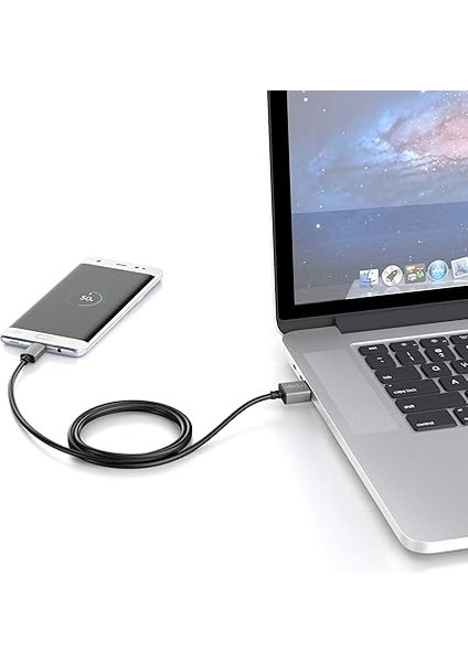 – USB A 3.0 – USB C Kablosu – 2m (Süper Hızlı Veri Kablosu, Bağlantılı Akıllı Telefonlar ve Tabletler Için Uygundur, Siyah/uzay Grisi) indirimleri