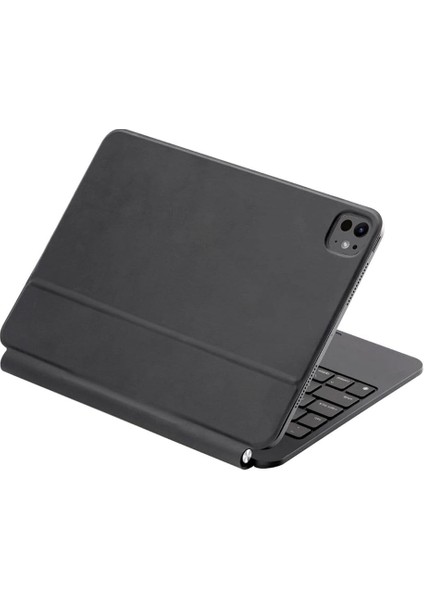 Ipad Pro 11 M4 2024 ile Uyumlu Manyetik Bluetooth Magic Keyboard Touchpad Işıklı Klavyeli Kılıf modelleri