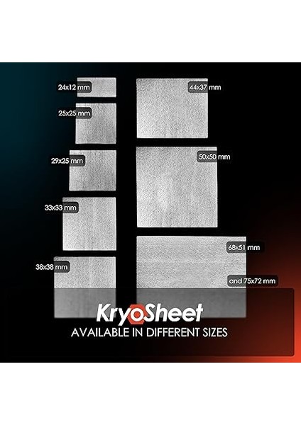 Grizzly Kryosheet Isı Iletken Pedi - 38 x 38 mm fırsatları