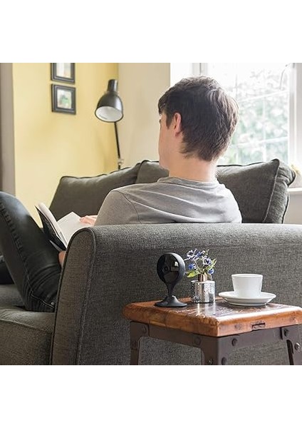 Sv-Dffx-B_eu Iç Mekan Wi-Fi Kamera - Full Hd - Karşılıklı Konuşma - Canlı Görüntüleme - Google Asistan ile Uyumlu - Yale View Uygulaması ile Kontrol fırsatları