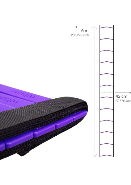 6 Metre Antrenman Merdiveni 13 Çubuklu Ayarlanabilir Dayanıklı Esnek Idman Merdiveni Futbol Için Eğitim Merdiveni indirimleri