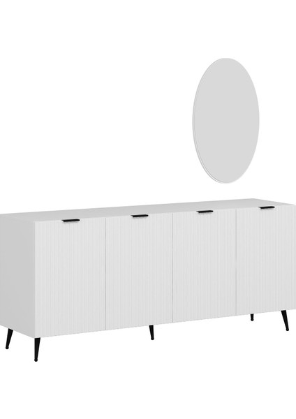 Kale Aynalı Konsol Plus Beyaz/beyaz indirimleri