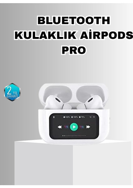 Anc Bluetooth Kulaklık – Dokunmatik, Powerbank Kutulu, Akıllı Sensörlü