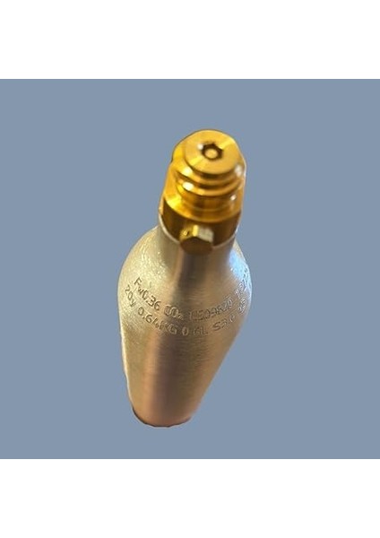 Tüpü Dolu 0,6 ml Soda Tüplerimiz Smeg,sega, Philips,conax, Shelton, Soda Stream Markalarının Vidalı (Çevirmeli) Ventil Tüp Kullanan MAKINALARIYLA%100 Uyumludur. fırsatları