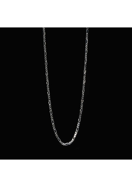 150 Mikron Figaro Gümüş Zincir modelleri