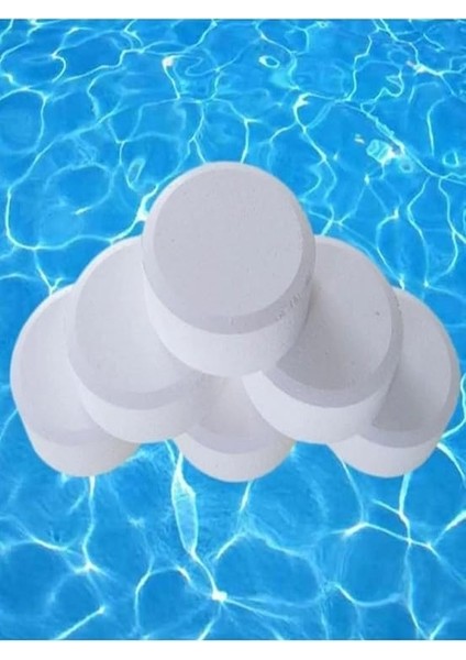 Tablet Klor 200 gr 2 Adet Yosun Önleyici Havuz Temizleyici Havuz Tablet Kloru Su Dezenfektanı fiyatları