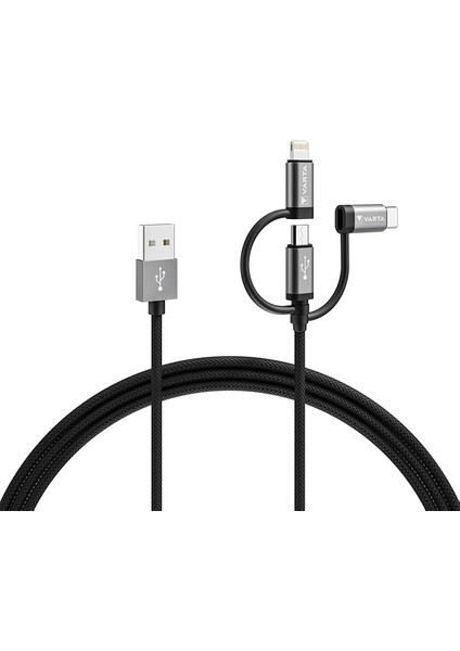 Kablo 3ın1 USB A -Lıght/m-Usb/t. C
