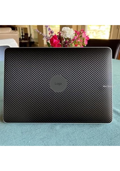 Kılıf Karbon Fiber Macbook M1 Air 13INÇ (Touchıd'li M1 Air) A2337 A2179 A1932 ile Uyumlu Siyah fırsatları