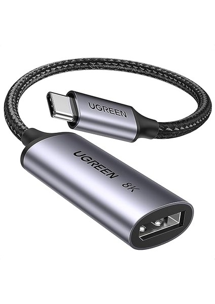 USB C Displayport Adaptörü 8K@60Hz 4K@144Hz/120Hz M1 MacBook Mac Mini Için Displayport Adaptörü Ekran Bağlantı Noktasına