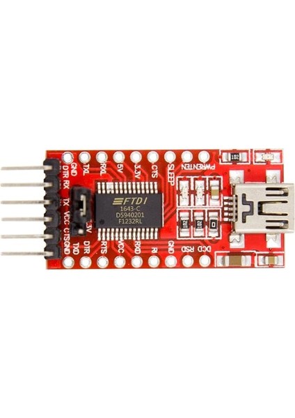 Robotik FT232RL Ftdı USB To Ttl Seri Haberleşme Dönüştürücü Modülü