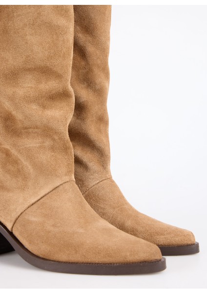 Deri Camel Kadın Çizme Lıa-Leıla indirimleri