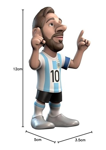 - Futbol Yıldızları #173 - Afa Arjantin - Messi 10 - Koleksiyon Figürü 12 cm indirimleri