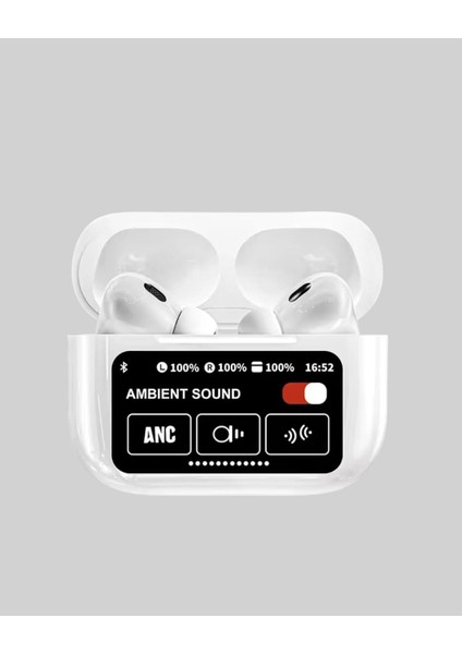 Dokunmatik Ekranlı Bluetooth Kulaklık – Anc, Suya Dayanıklı, Powerbank Kutulu modelleri