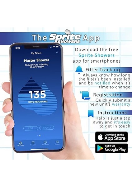 Showers Pure 7 Ayar Filtreli 1,75 Gpm Fırçalanmış Nikel Duş Kolu indirimleri