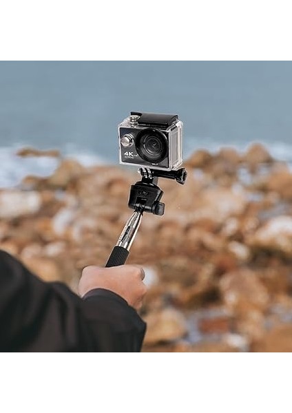 27 Parça Aksiyon Kamera Aksesuar Seti – Gopro ile Uyumlu, Djı ile Uyumlu, Spor Montaj Kiti Vlog Seyahat Çekim Aparatları | Ks-1 indirimleri