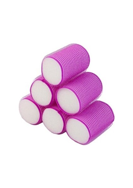 40*63 mm / 6lı Cırtlı Süngerli Bigudi - 60 fiyatları
