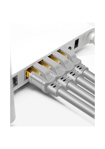 ICAT8-02G Cat8 S/ftp 40GBPS 2000MHZ High SPEED%100 Copper Network Kablo 2 Metre-Gri indirimleri