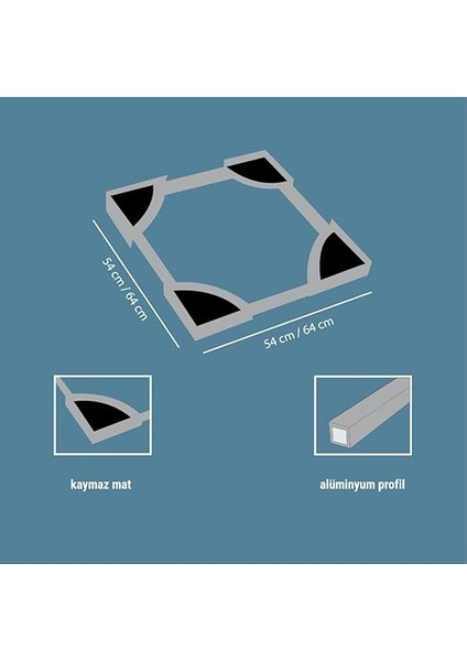 Makinesi Kurutma Makinesi Istifleme Birleştirme Kiti Arçelik Ayarlanabilir, Gri - Inox Modelleri ile Uyumlu fırsatları
