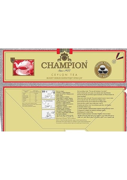 Poşet 48 x 3,2 gr modelleri