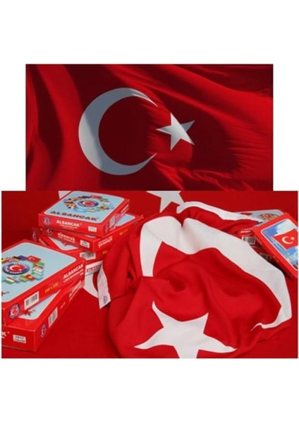 Türk Bayrağı Alpaka Kumaş Bayrak 70X105 cm 8691731020102