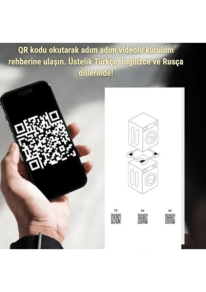 Makinesi Kurutma Makinesi Istifleme Birleştirme Kiti Arçelik Ayarlanabilir, Gri - Inox Modelleri ile Uyumlu indirimleri