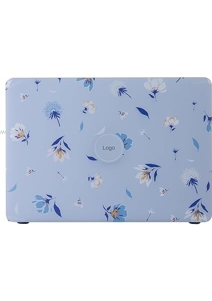 Macbook Pro Kılıf 16 Inç FLOWER04 (Touchbarlı 2019 Yılı Üretimi) A2141 ile Uyumlu Açık Mavi indirimleri