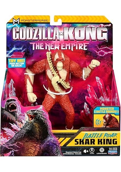 x Kong Deluks Aksiyon Figürü 18 cm Sesli Skar King indirimleri