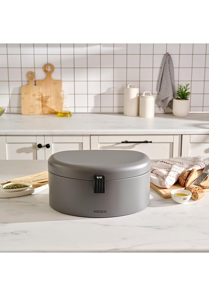 Mensa Ekmek Kutusu-Gri