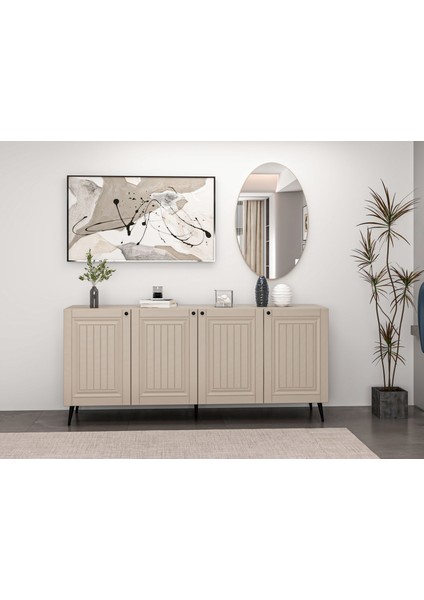 Kale Aynalı Konsol Ilkbahar Kumtaşı/kumtaşı