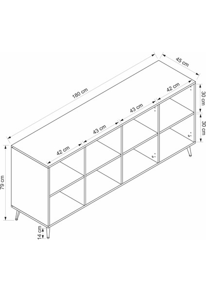 Kale Aynalı Konsol Ilkbahar Kumtaşı/kumtaşı