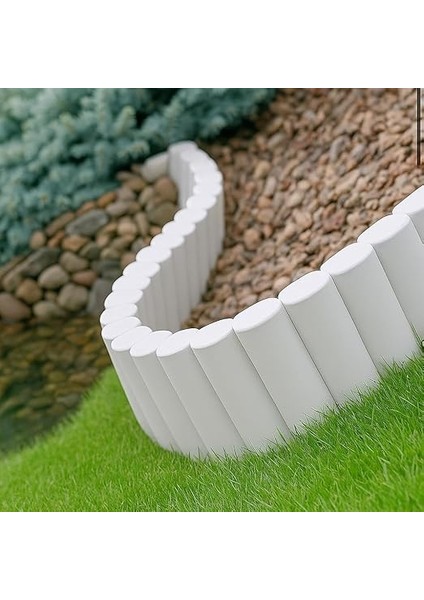 Gardentools Bahçeshop Star Gardentools Beyaz Çim Bordürü 2.3 Metre Çim Ayırıcı fırsatları